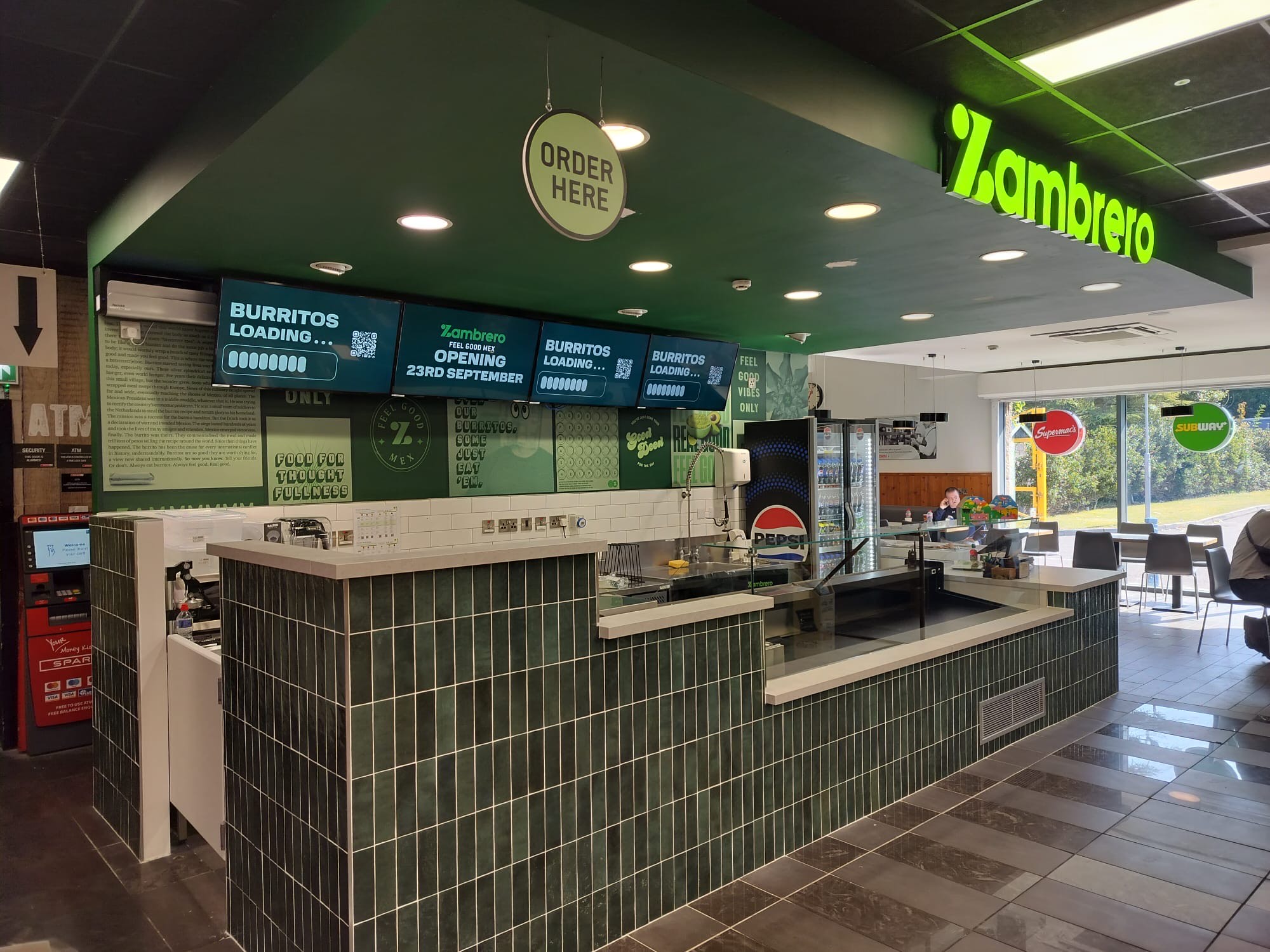 Zambrero Store, Little Island