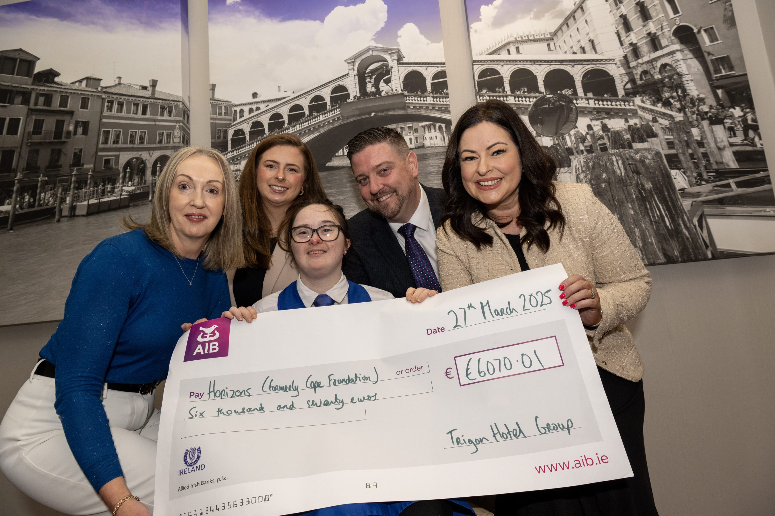 Horizons and Trigon cheque